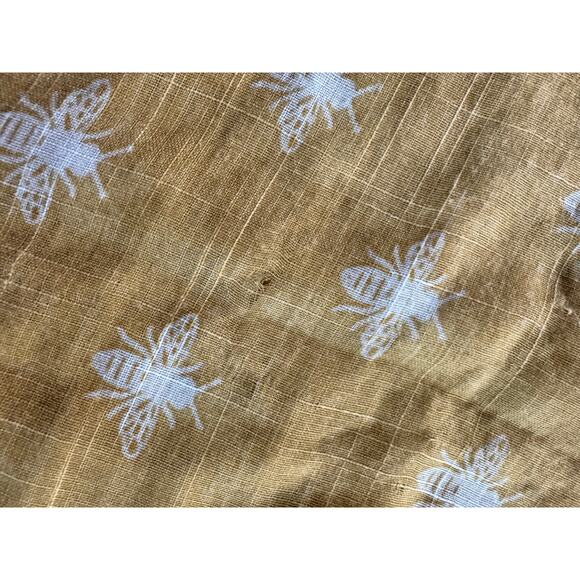 Yellow & Cream Bee Print Scarf - Picture 10 of 10